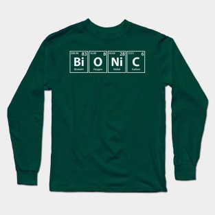 Bionic Elements Spelling Long Sleeve T-Shirt